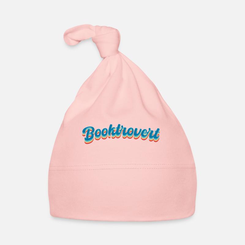 Bookverted Book Lover Bookworm Organic Baby Cap