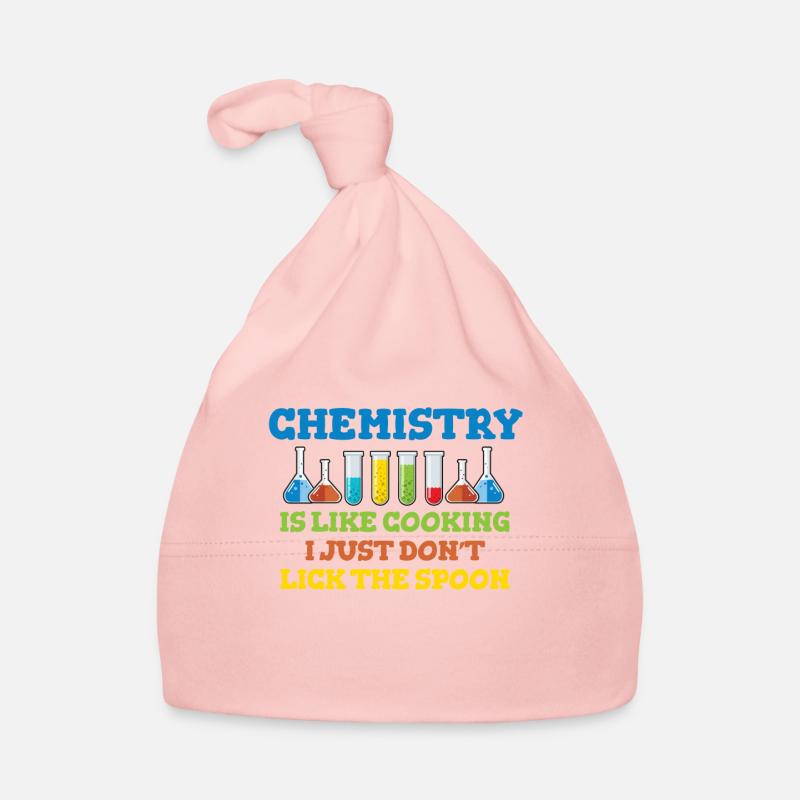 La chimie, c’est comme la cuisine (il suffit de ne pas lécher la cuillère) - Bonnet bio Bébé - rose
