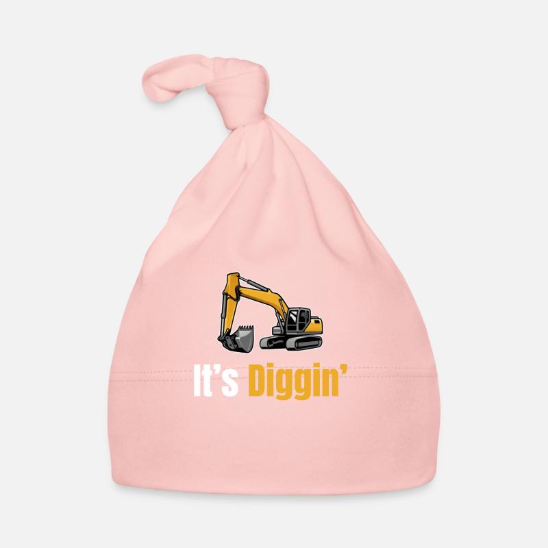 It's Diggin Time: Baggerfahrer, Baggerfahrer, Baby Bio-Mütze