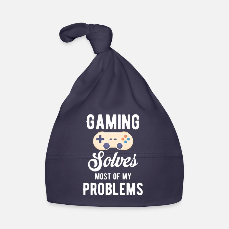 Gaming solves most of my problems. Jollier Organic Baby Cap