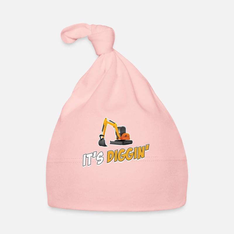 It's Diggin Time: Baggerfahrer, Baggerfahrer, Baby Bio-Mütze