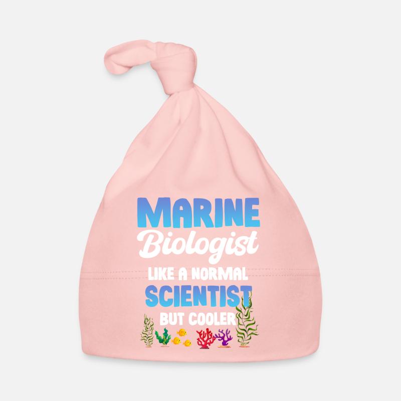 Biologiste marin comme un scientifique normal, - Bonnet bio Bébé - rose