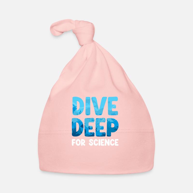 Tauchen Sie Tief In Die Wissenschaft Ein Lustiger Baby Bio-Mütze