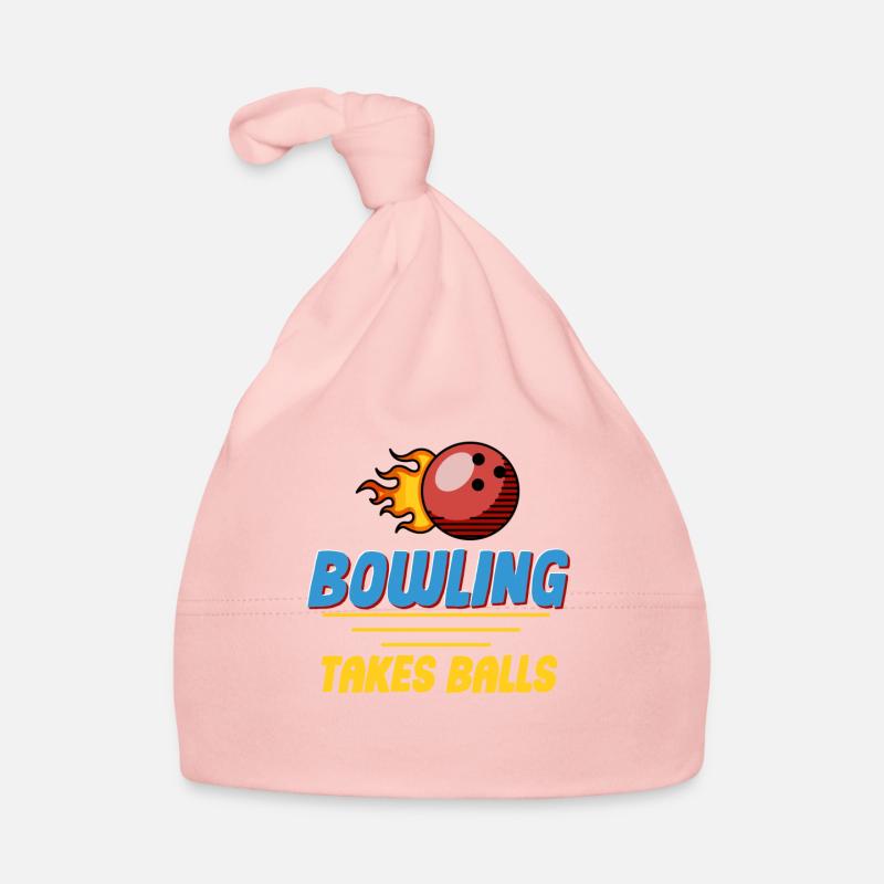 Bowling Takes Balls Puns Lanes Bowler Organic Baby Cap