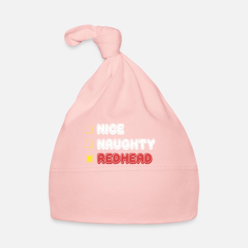 Cute Naughty Redhead Funny British Irish St. Organic Baby Cap