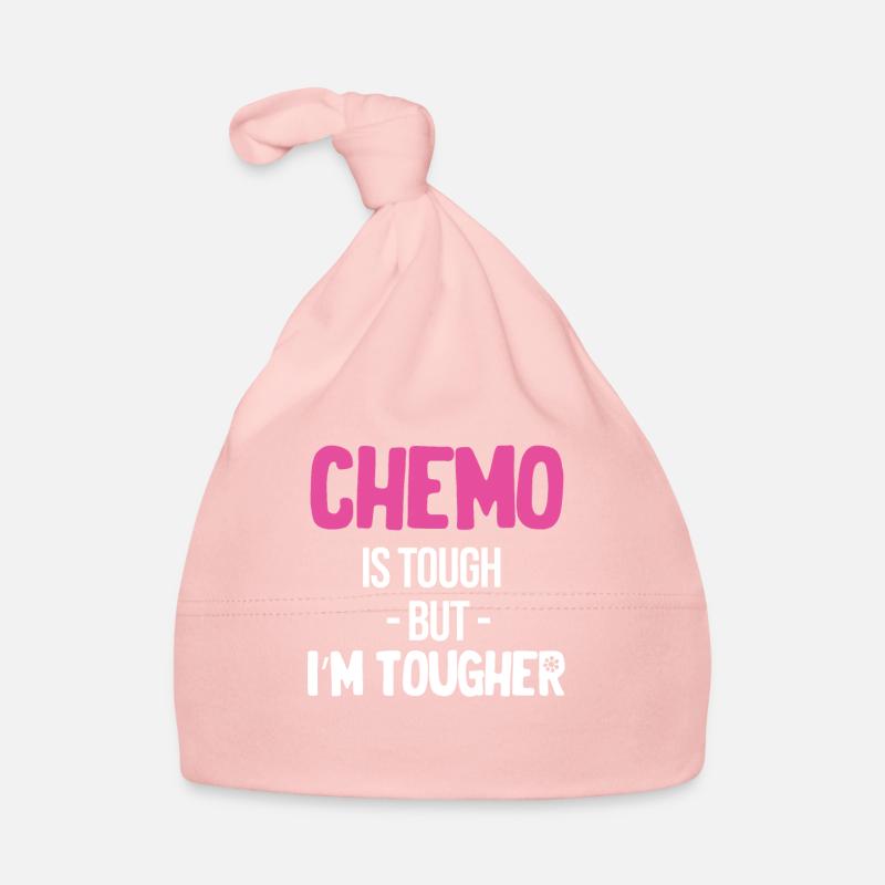 Chemo is hard, but I'm harder Organic Baby Cap