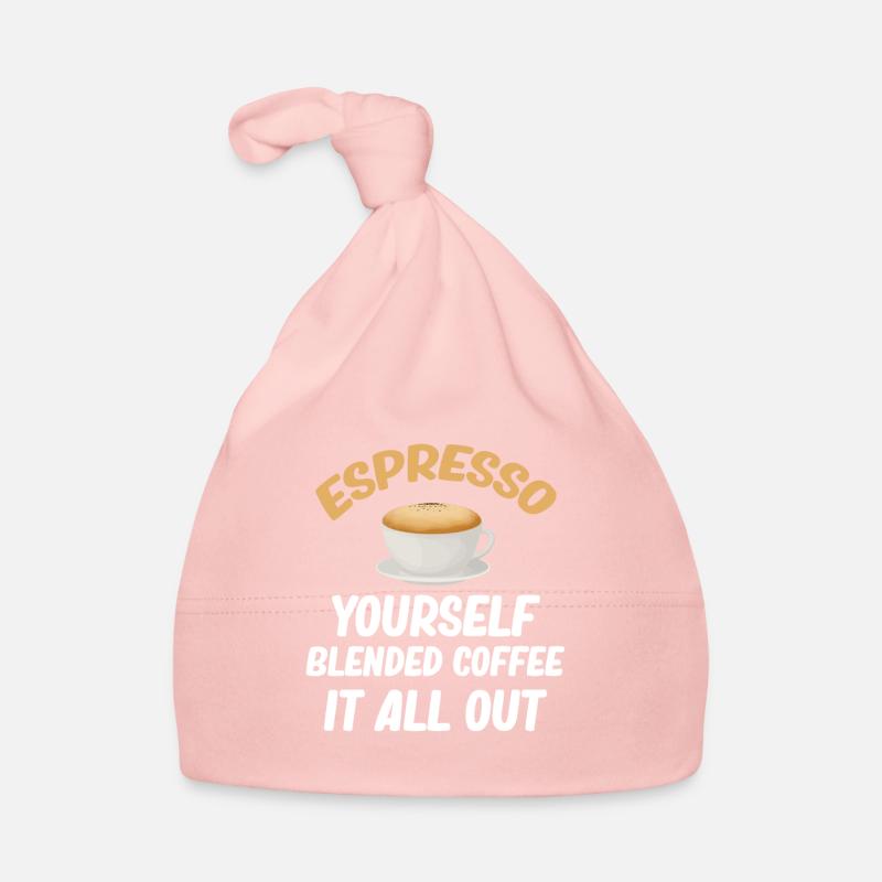 Espresso Yourself Blended Coffee It All Out Baby Bio-Mütze
