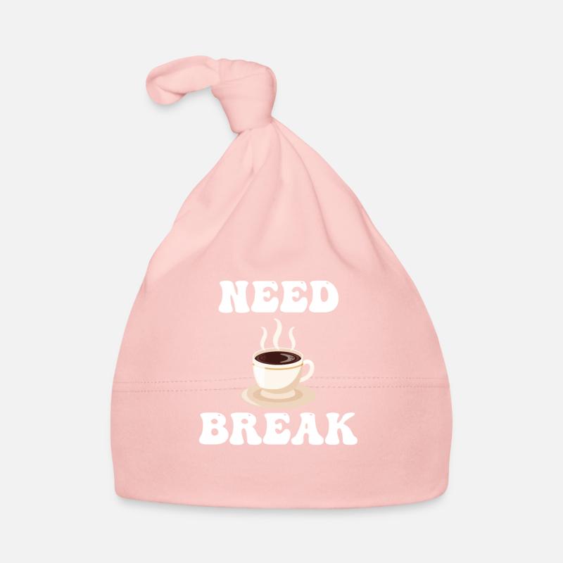 Besoin d’une pause Pause café Cafecito Bonnet bio Bébé