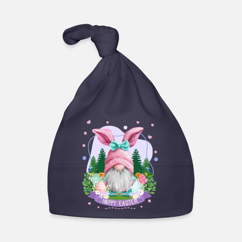 Hoppy Gnome Easter - Easter Gift Idea Baby Bio-Mütze