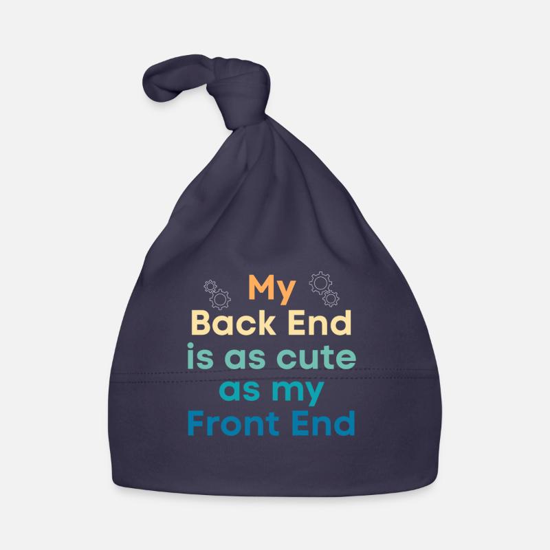 Mon backend est aussi mignon que le mien Bonnet bio Bébé