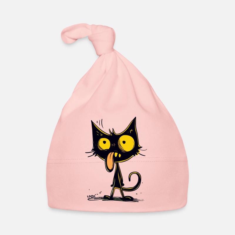 Le meilleur et le plus cool des chats étourdis Bonnet bio Bébé