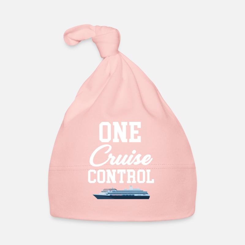 No Cruise Control Ship Lover Cruise Sailing Organic Baby Cap
