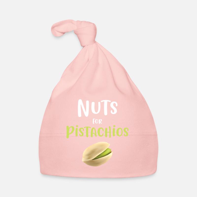 Nuts for Pistachios Pistachio Lover Topping Organic Baby Cap