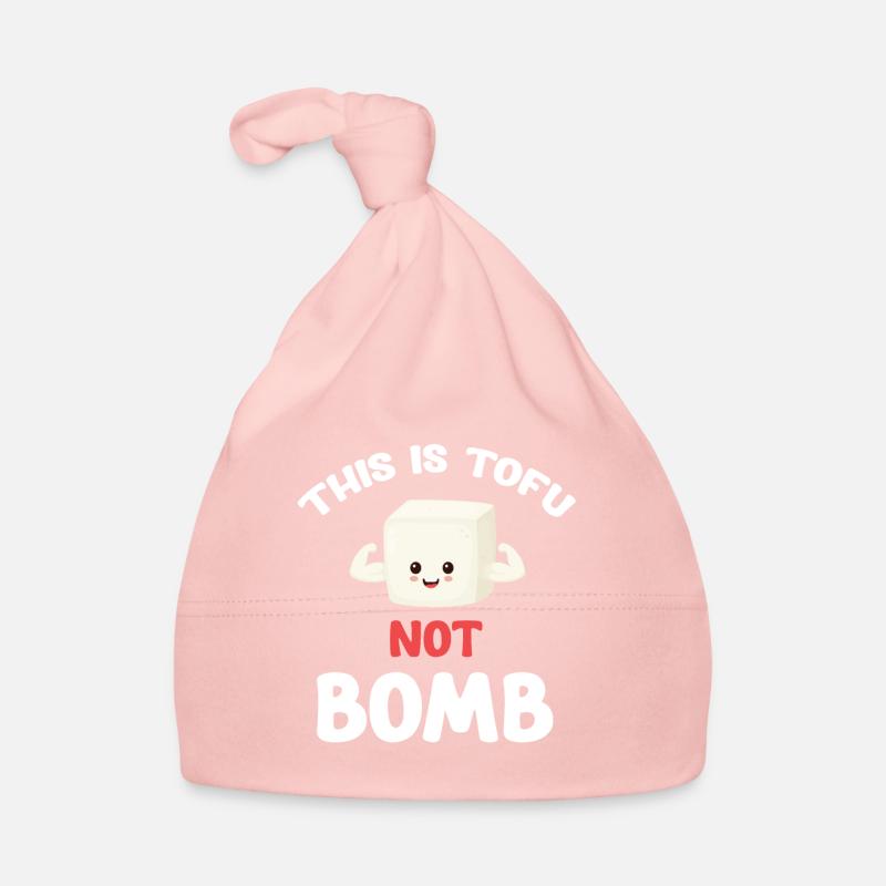 C’est du tofu, pas du tempeh bombé, asiatique Bonnet bio Bébé