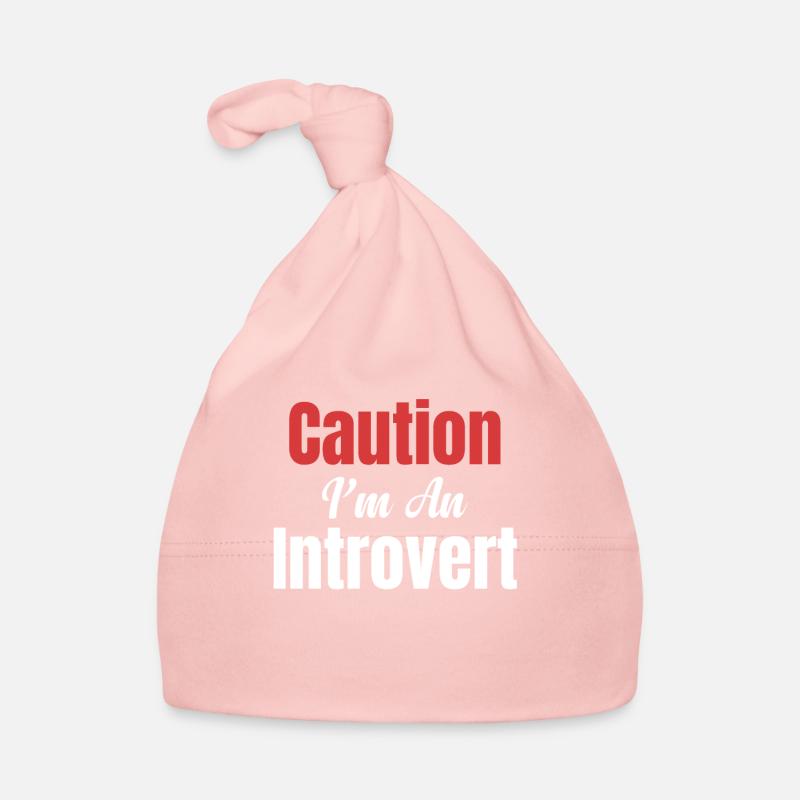 Attention, I'm an introvert, Organic Baby Cap