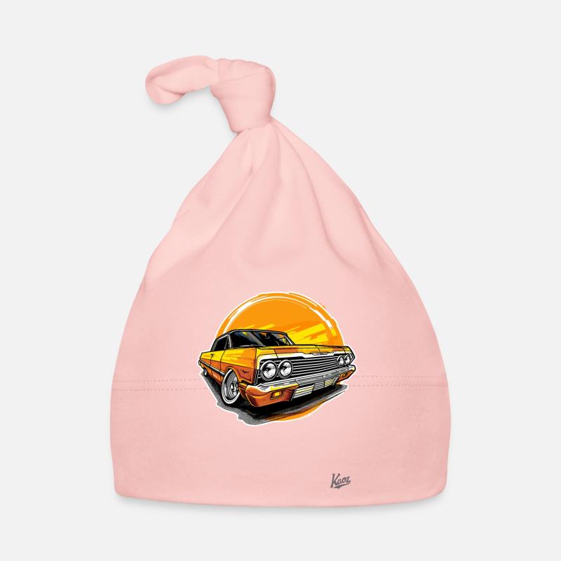 Classic Golden Oldtimer : Style Lowrider Bonnet bio Bébé