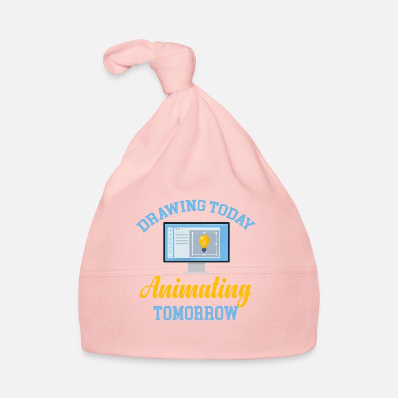 Draw today, animate tomorrow funnier Organic Baby Cap