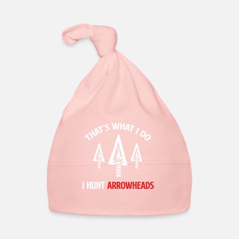 That's what I'm doing: I'm hunting arrowheads, Organic Baby Cap