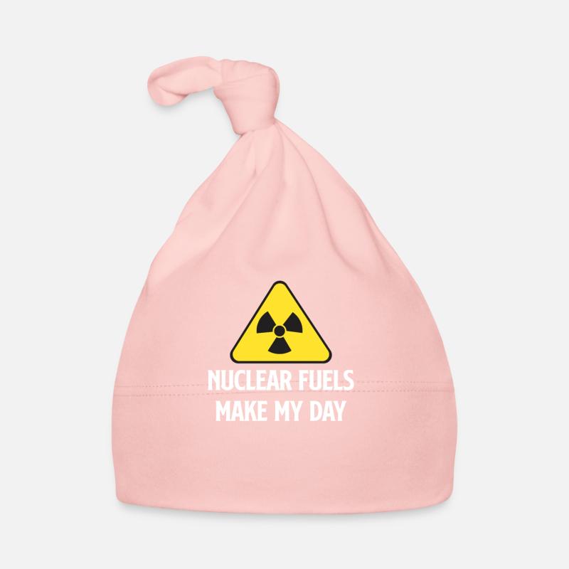 Nuclear fuels make my day fun Organic Baby Cap