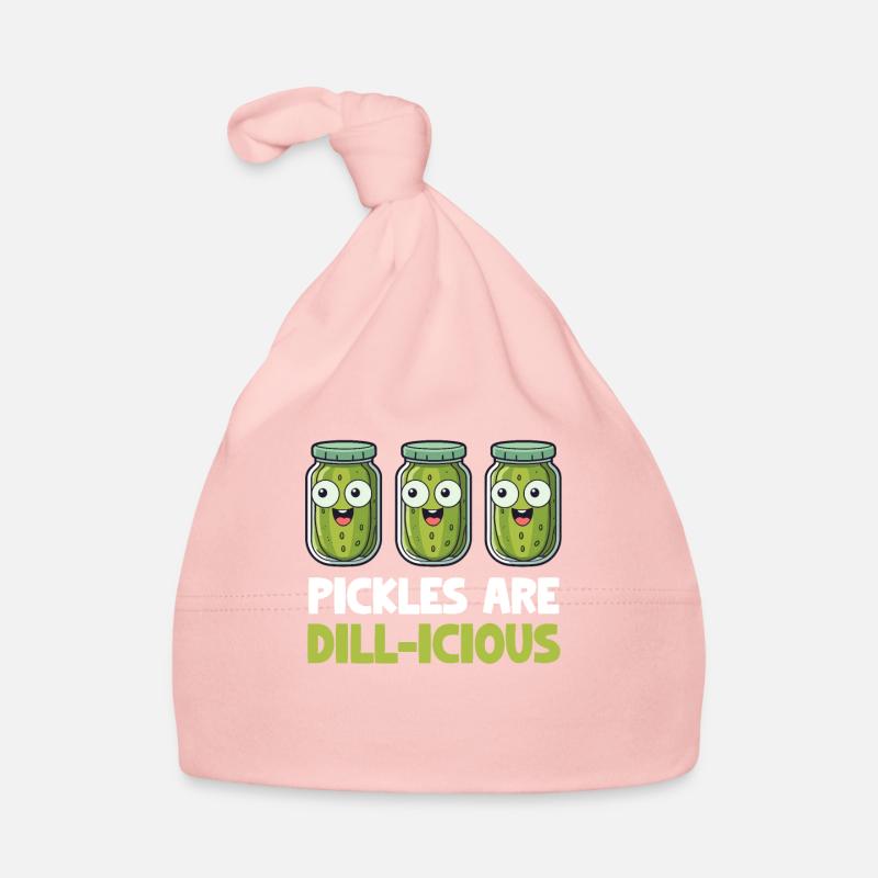 Pickled cucumbers are delicious, fermented Organic Baby Cap