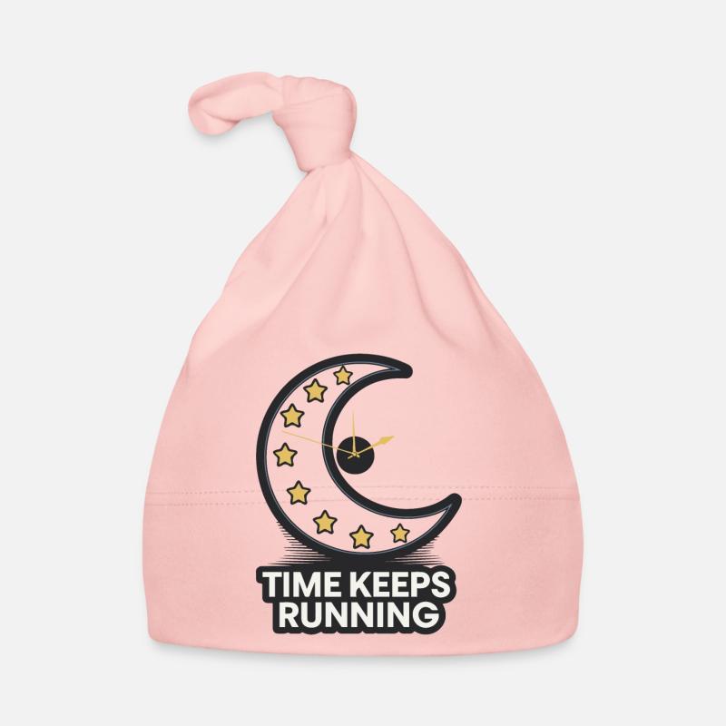 DIE ZEIT LÄUFT WEITER Baby Bio-Mütze