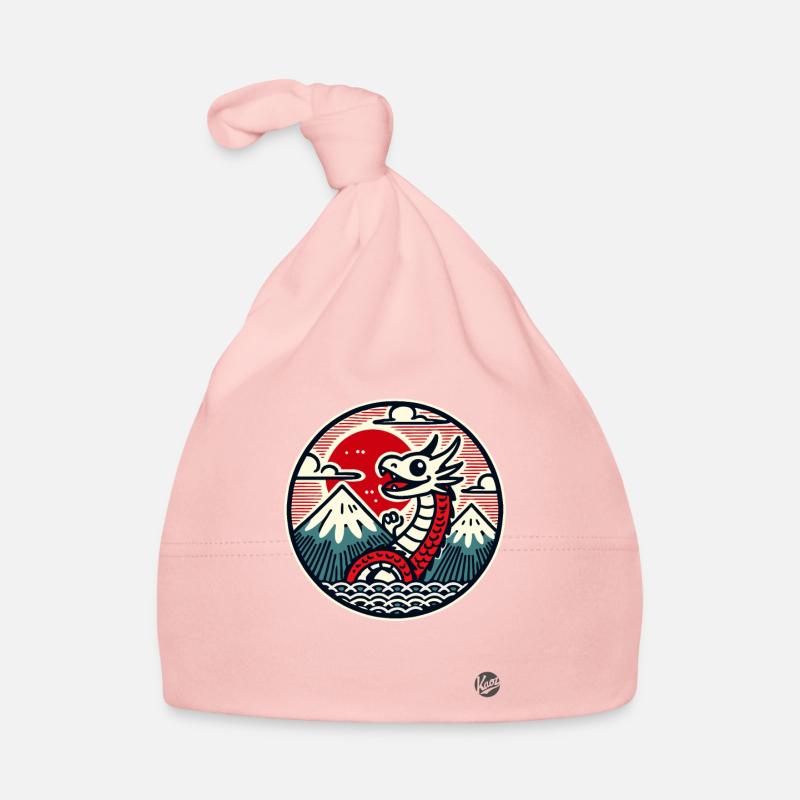 Drôle de dragon chinois Bonnet bio Bébé
