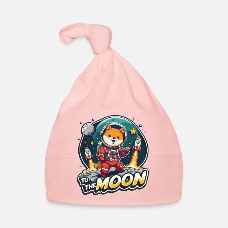 NOUS ALLONS SUR LA LUNE Bonnet bio Bébé
