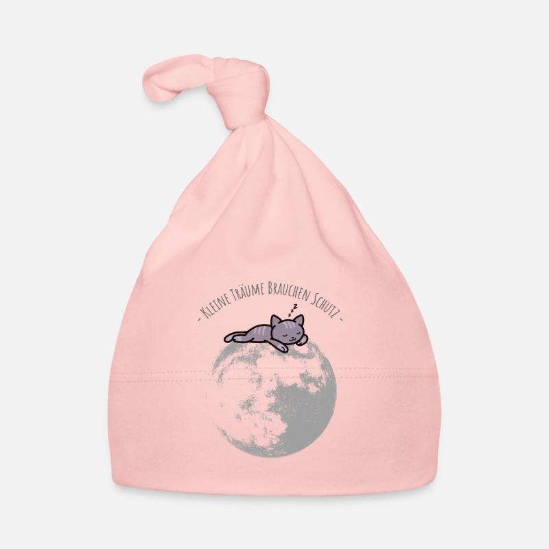 Kleine Träume Brauchen Schutz Baby Bio-Mütze