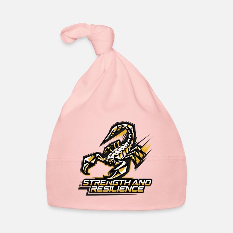FORCE ET RÉSILIENCE Bonnet bio Bébé