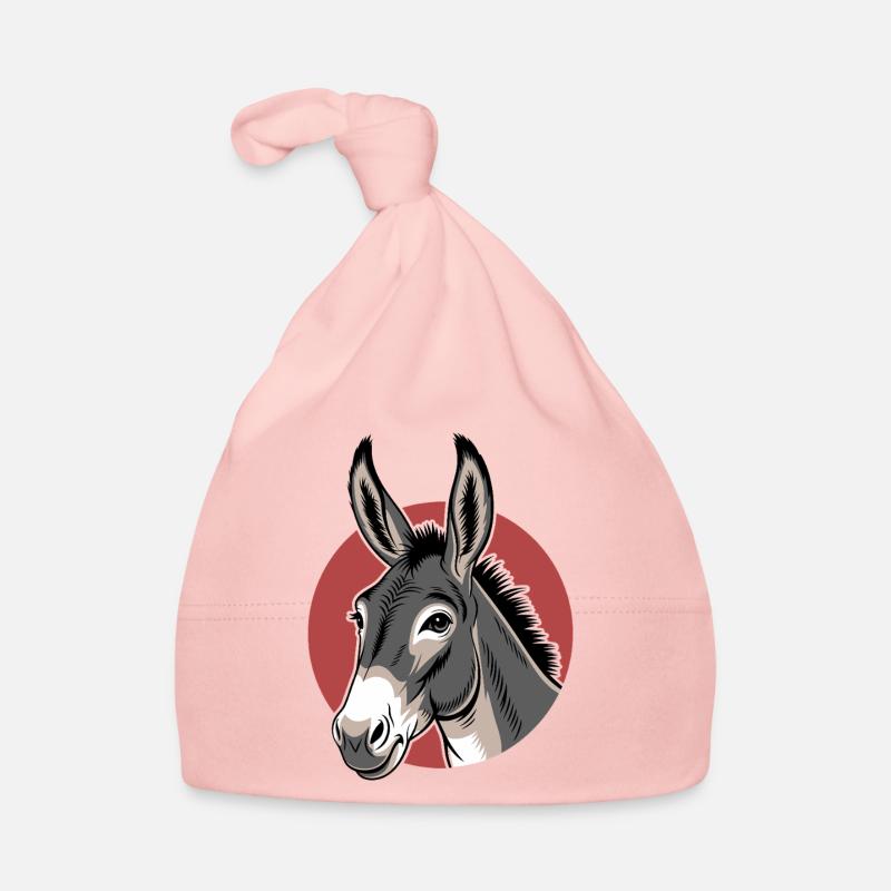Âne Mule Cheval Ferme Élevage Fermier Mignon Bonnet bio Bébé