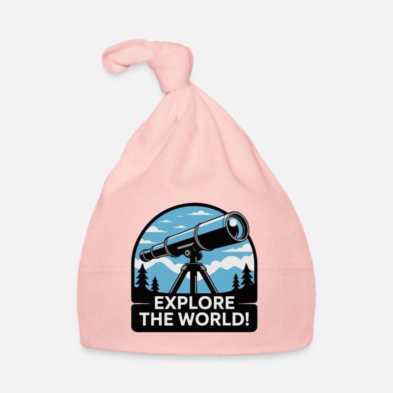 BINOCULARS Organic Baby Cap