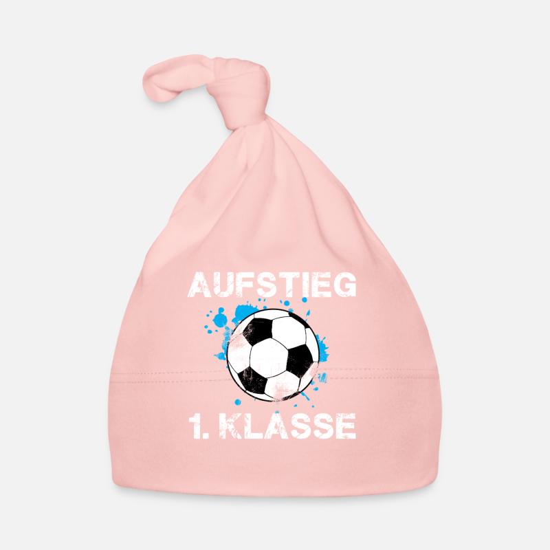 Fußball Aufstieg Erste Klasse Design Baby Bio-Mütze