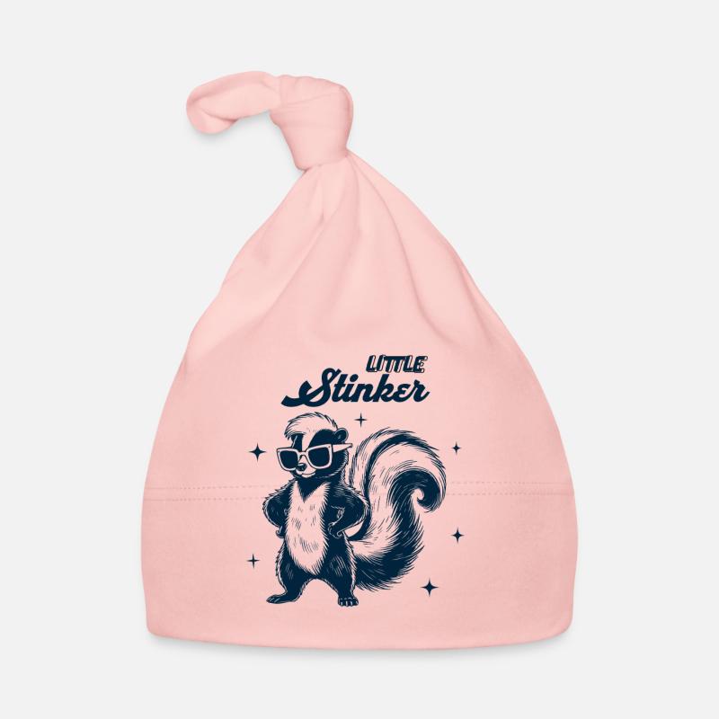 Little Stinker - Moufette mignonne Bonnet bio Bébé