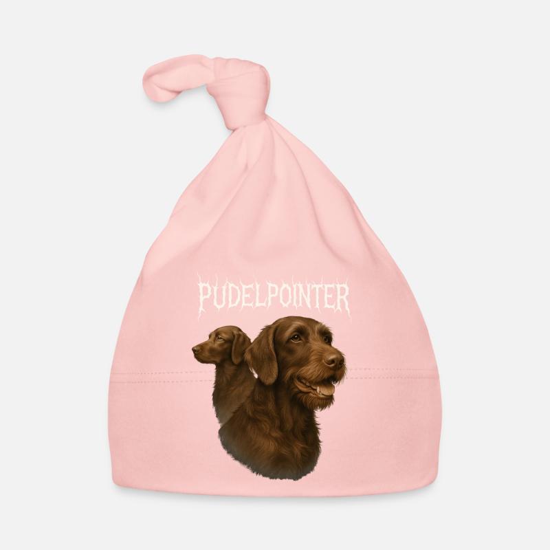 Pudelpointer Baby Bio-Mütze
