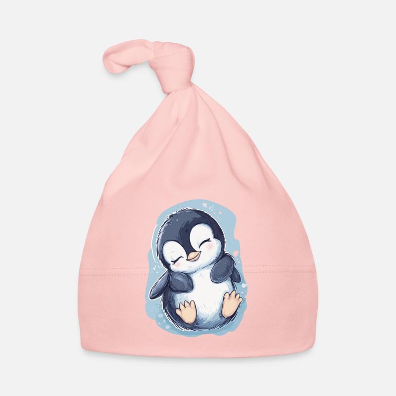 Pinguin Baby Bio-Mütze