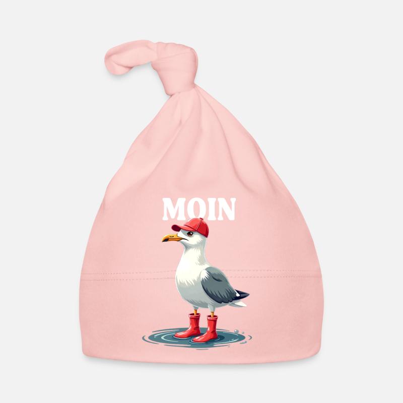 Moin Seagull au look frison Bonnet bio Bébé