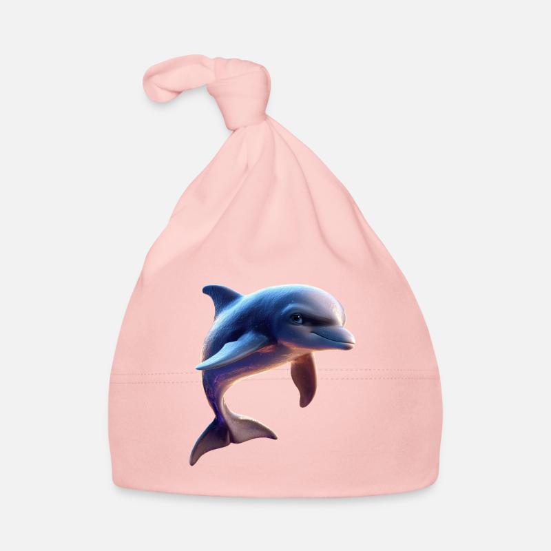Dauphin Plongeur Dauphins Océan Dauphins mignons Dauphin Bonnet bio Bébé