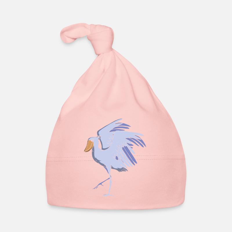 Shoebill Bird Shoebill Organic Baby Cap