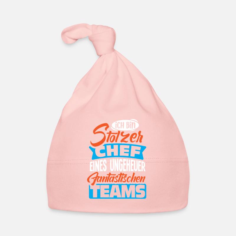 Stolzer Chef Chef Mann Abteilungsleiter Teamchef Organic Baby Cap