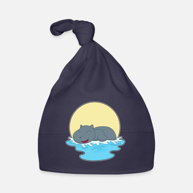 Nage hippopotame Bonnet bio Bébé