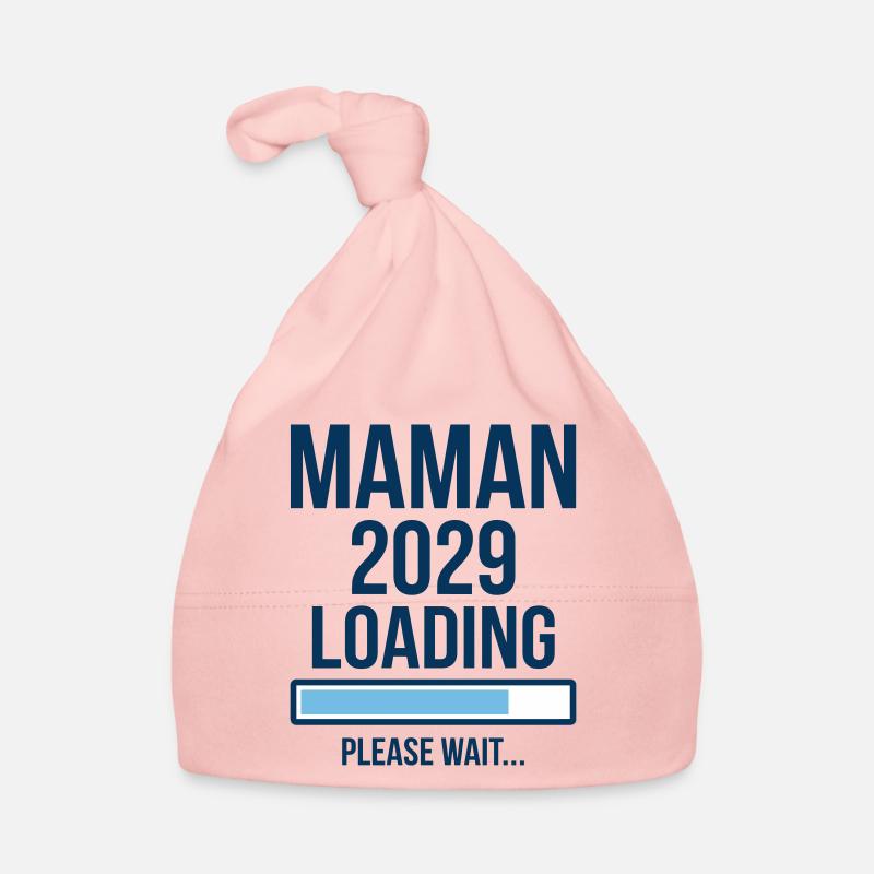 Future Maman 2029 Loading Graphique Bonnet bio Bébé