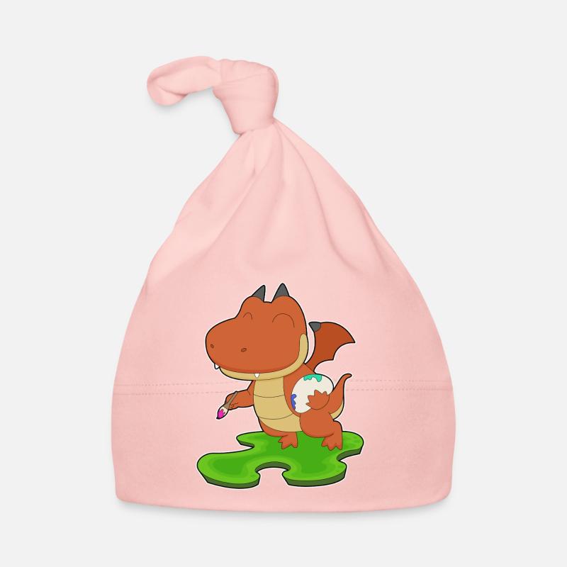 Drache Maler Pinsel Malen Baby Bio-Mütze