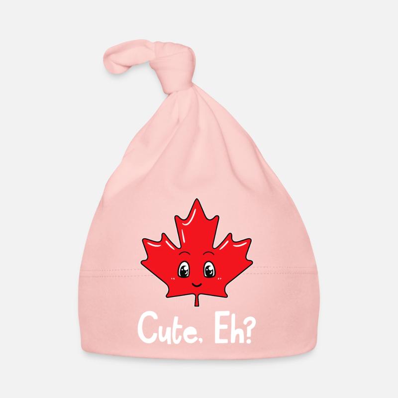 Kawaii Maple Leaf Eh Organic Baby Cap