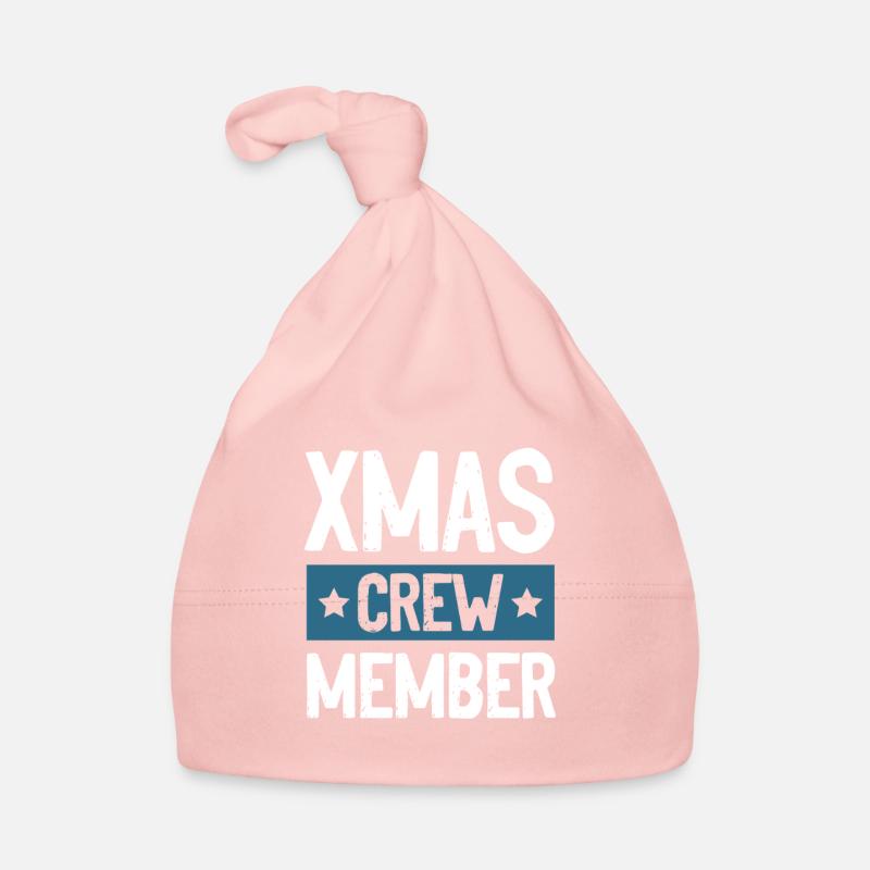Xmas Crew Organic Baby Cap