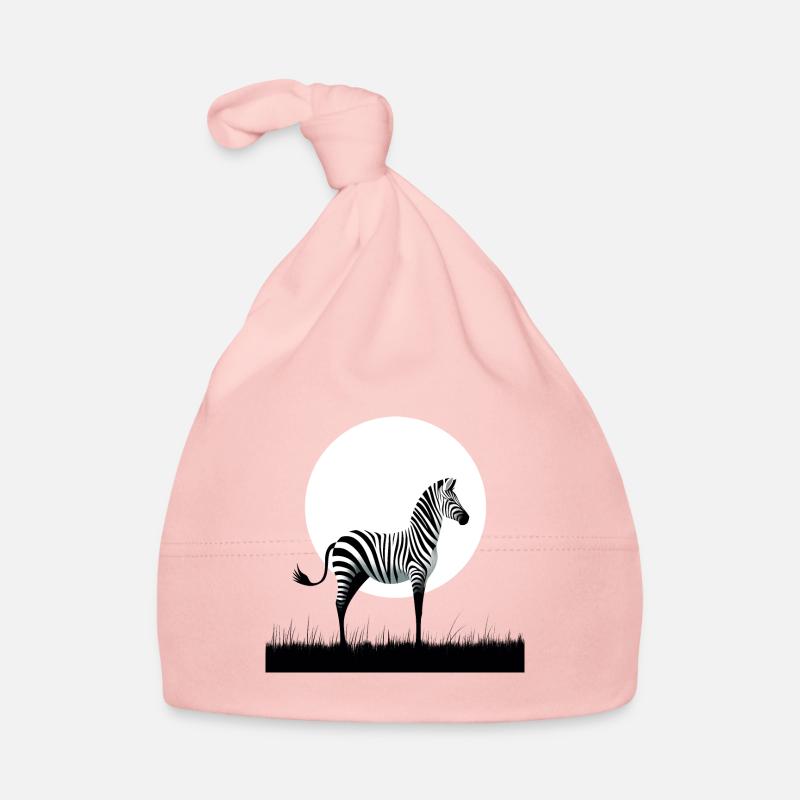 Minimalisme zébré Bonnet bio Bébé