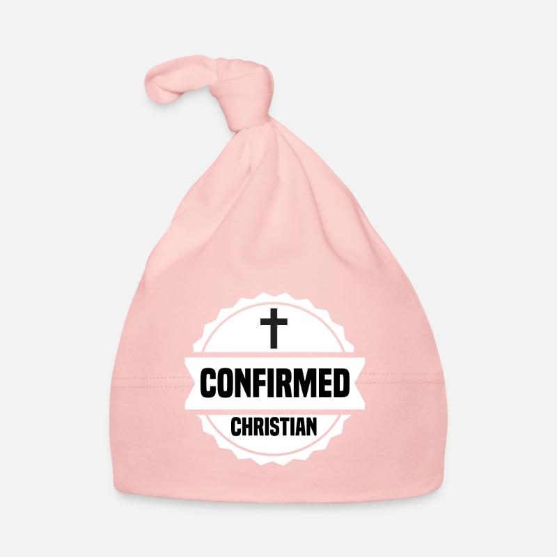 Catholic Confirmation Confirmed Christian Ki Organic Baby Cap