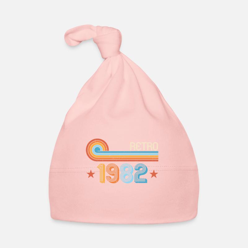 Retro 1982 Baby Bio-Mütze