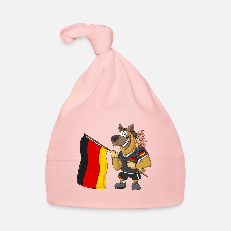 Echter Deutscher Fan Hund Baby Bio-Mütze