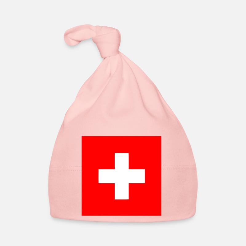 Schweiz Baby Bio-Mütze