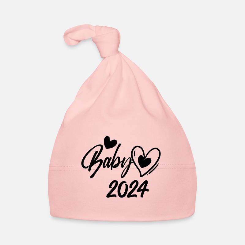 Bébé 2024 Grossesse Annonce Naissance Bébé Bonnet bio Bébé